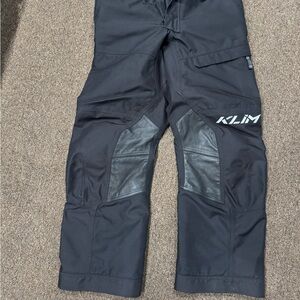 KLIM Latitude GORE-TEX Black Cargo Pants